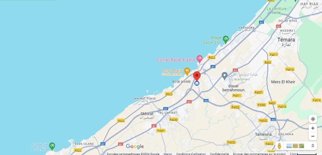 Echappez A La Ville , Appartement Pres De La Nature, Entre Foret Et Plage Juste Pour Les Familles Skhirat Exterior foto